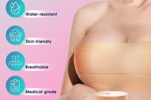 how to use boob tape